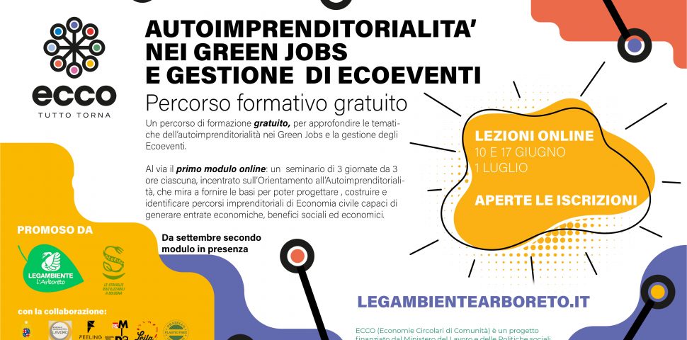 save the date formazione ECCO Bologna